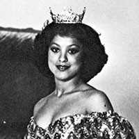 Phyllis Pope, the first Miss UAB.