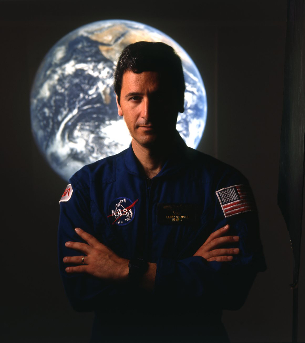 Dr. Larry DeLucas, UAB's first astronaut, 1992